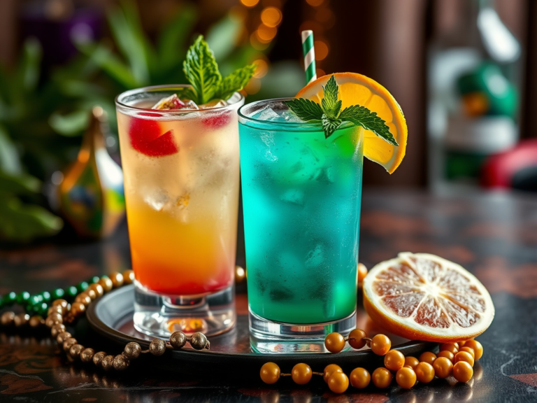 Carnival Mardi Gras Drink Menu With Prices For 2026